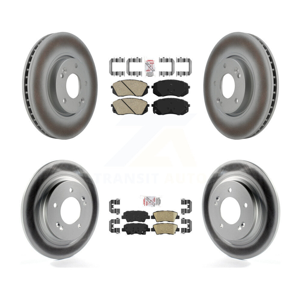 Disc Rotors and Ceramic Brake Pads Kit-KGA-101566 - Kit.bestparts.ca Kit.bestparts.ca