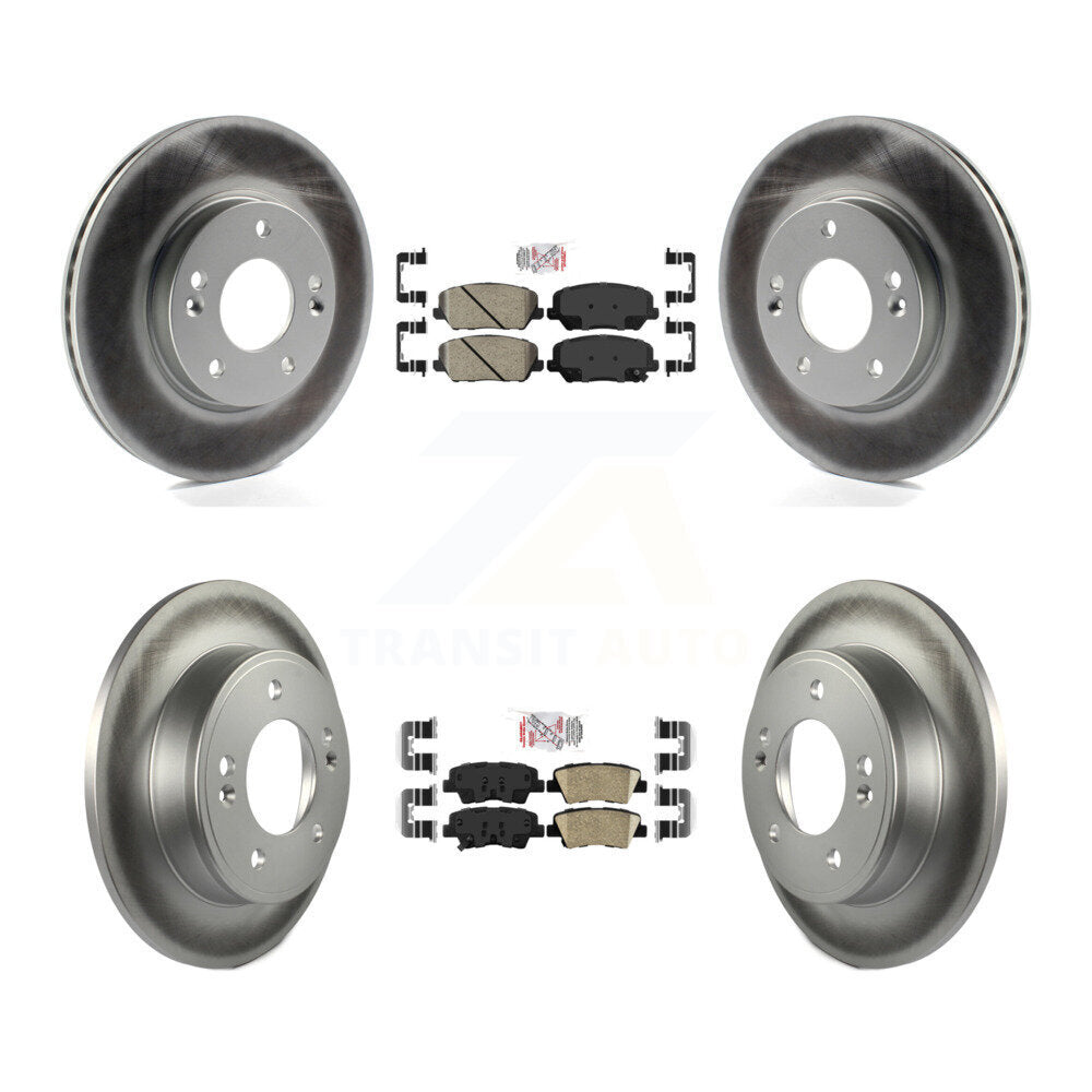 Disc Rotors and Ceramic Brake Pads Kit-KGA-101567 - Kit.bestparts.ca