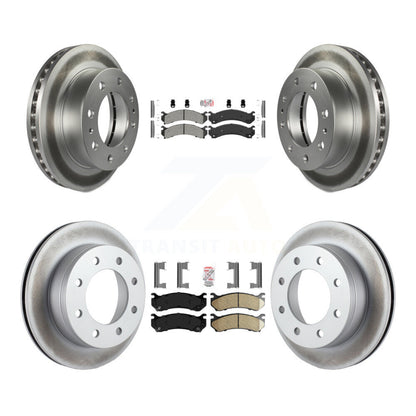 Disc Rotors and Semi-Metallic (Front) & Ceramic (Rear) Brake Pads Kit-KGA-101581 - Kit.bestparts.ca