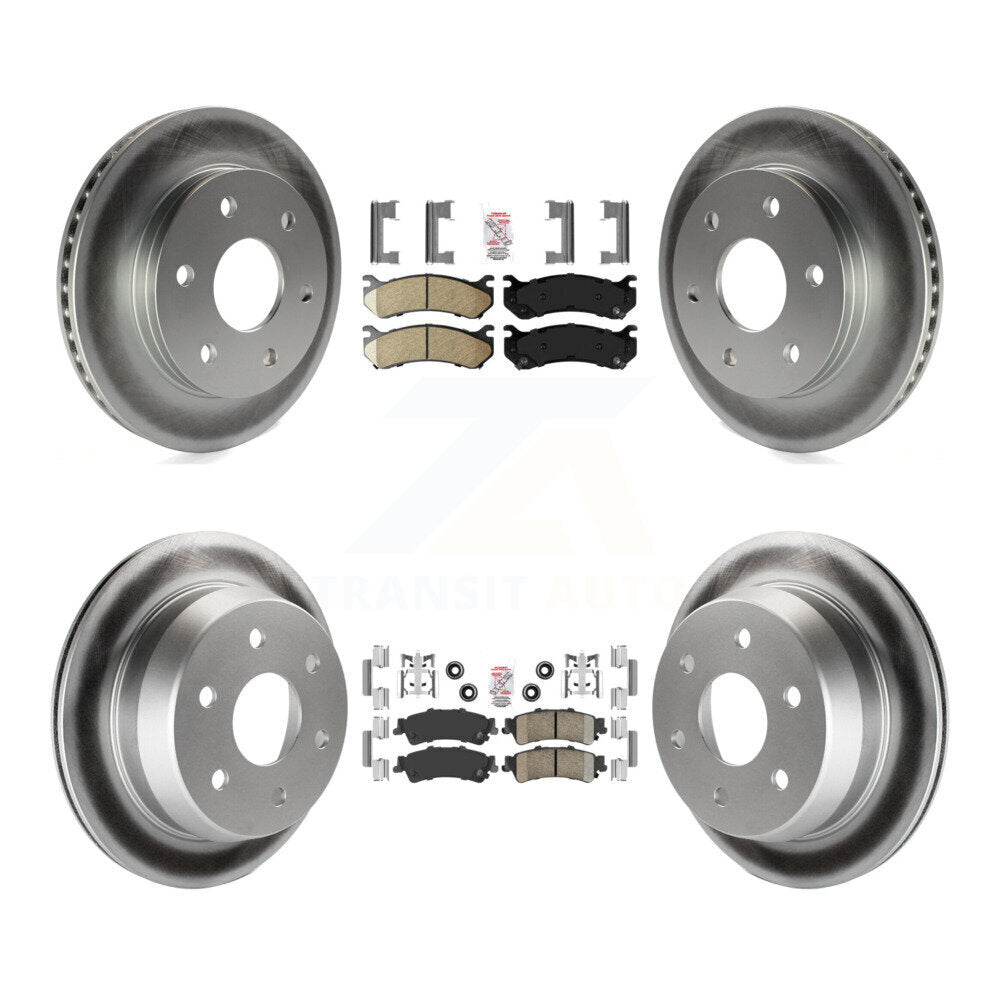 Disc Rotors and Ceramic Brake Pads Kit-KGA-101589 - Kit.bestparts.ca Kit.bestparts.ca