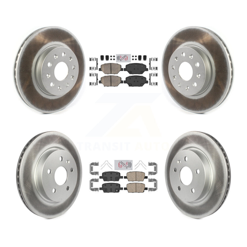 Disc Rotors and Ceramic Brake Pads Kit-KGA-101595 - Kit.bestparts.ca