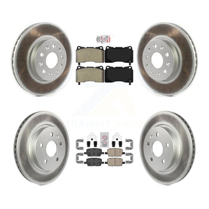 Disc Rotors and Semi-Metallic (Front) & Ceramic (Rear) Brake Pads Kit-KGA-101599 - Kit.bestparts.ca