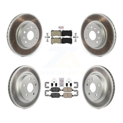 Disc Rotors and Semi-Metallic (Front) & Ceramic (Rear) Brake Pads Kit-KGA-101600 - Kit.bestparts.ca