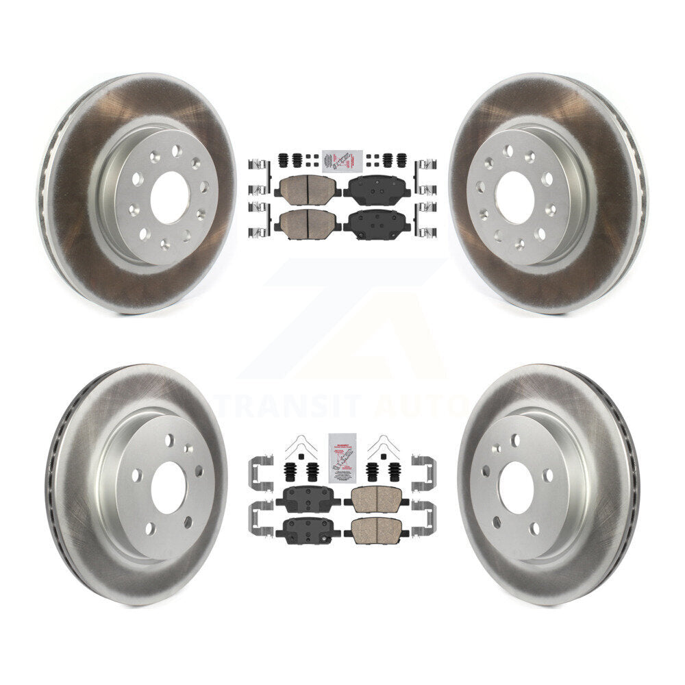 Disc Rotors and Ceramic Brake Pads Kit-KGA-101601 - Kit.bestparts.ca