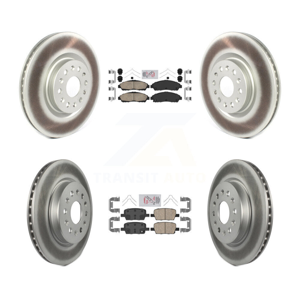 Disc Rotors and Ceramic Brake Pads Kit-KGA-101607 - Kit.bestparts.ca Kit.bestparts.ca