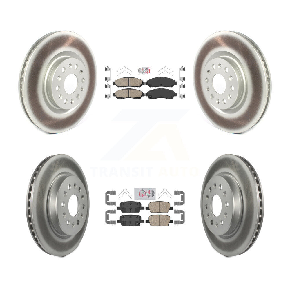Disc Rotors and Ceramic Brake Pads Kit-KGA-101608 - Kit.bestparts.ca Kit.bestparts.ca