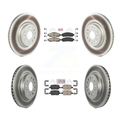 Disc Rotors and Ceramic Brake Pads Kit-KGA-101608 - Kit.bestparts.ca