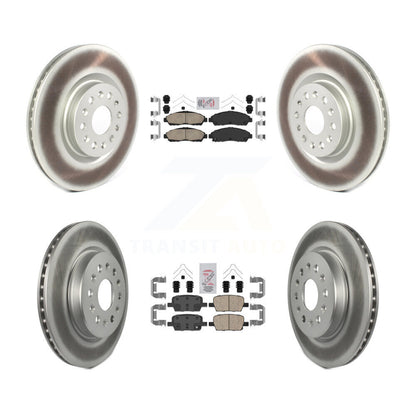 Disc Rotors and Ceramic Brake Pads Kit-KGA-101609 - Kit.bestparts.ca