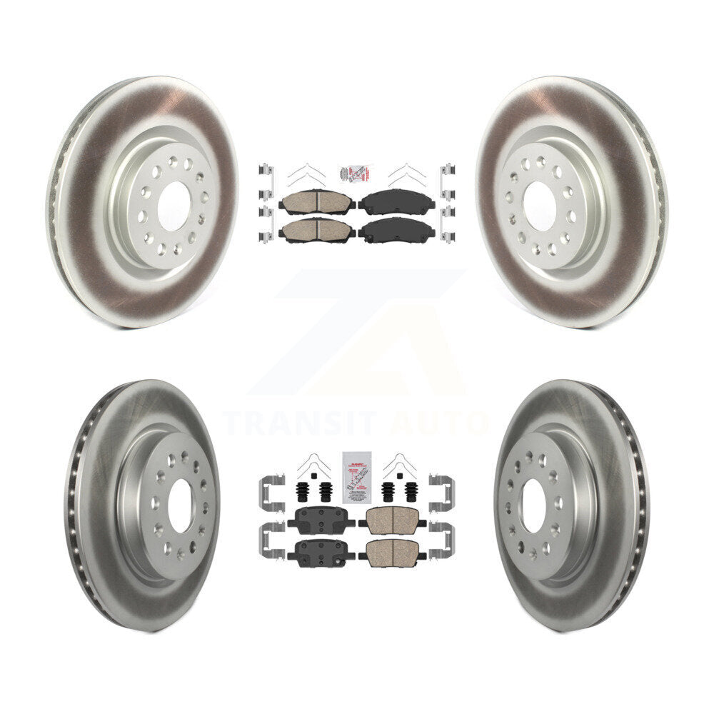 Disc Rotors and Ceramic Brake Pads Kit-KGA-101610 - Kit.bestparts.ca Kit.bestparts.ca