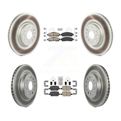 Disc Rotors and Ceramic Brake Pads Kit-KGA-101610 - Kit.bestparts.ca
