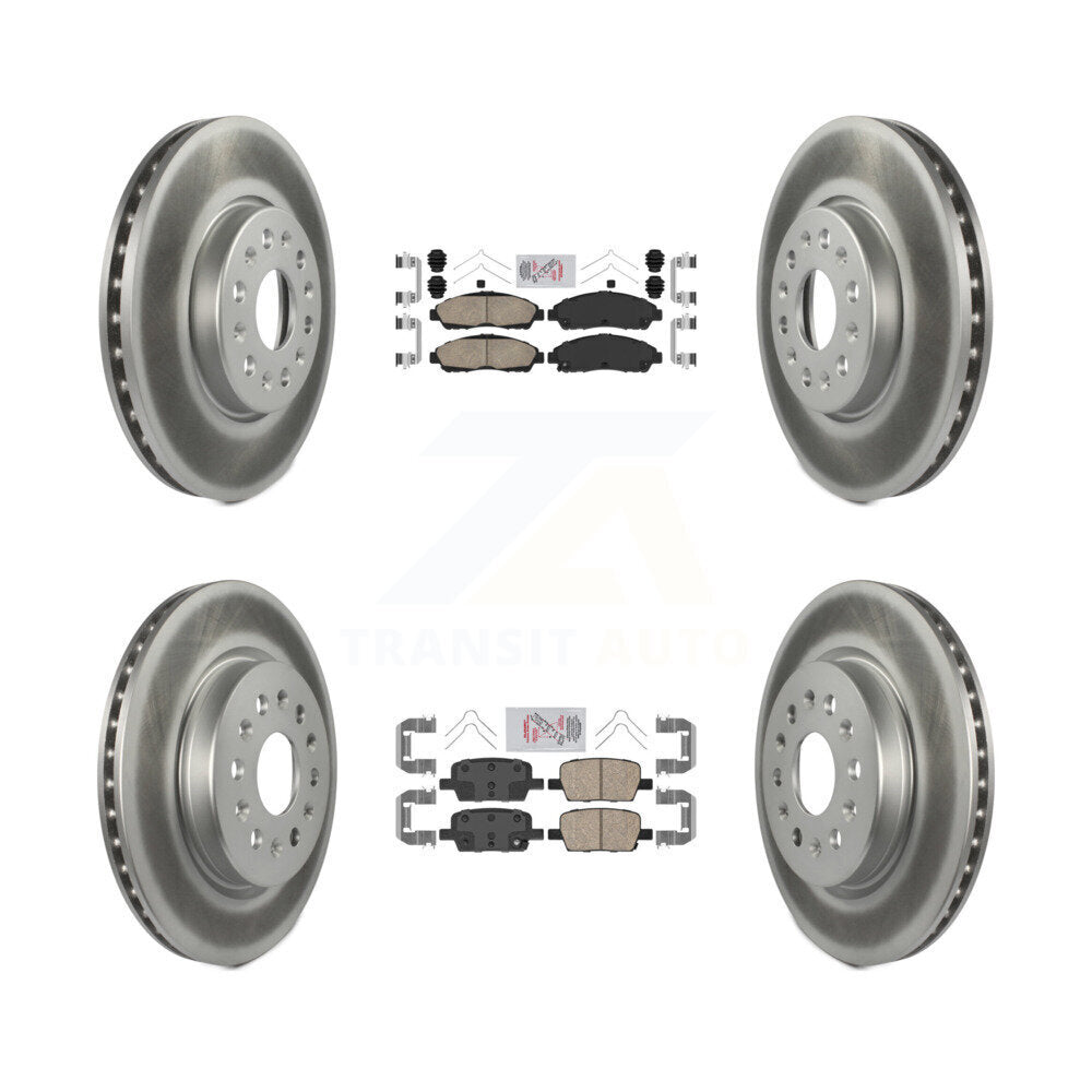 Disc Rotors and Ceramic Brake Pads Kit-KGA-101611 - Kit.bestparts.ca