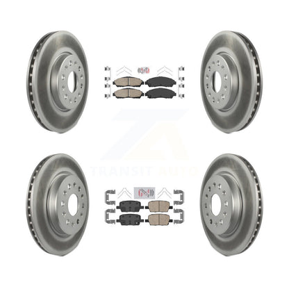 Disc Rotors and Ceramic Brake Pads Kit-KGA-101612 - Kit.bestparts.ca