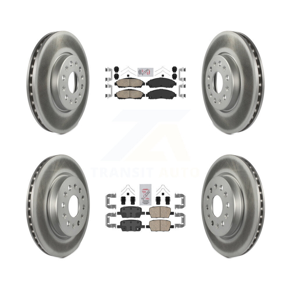 Disc Rotors and Ceramic Brake Pads Kit-KGA-101613 - Kit.bestparts.ca Kit.bestparts.ca