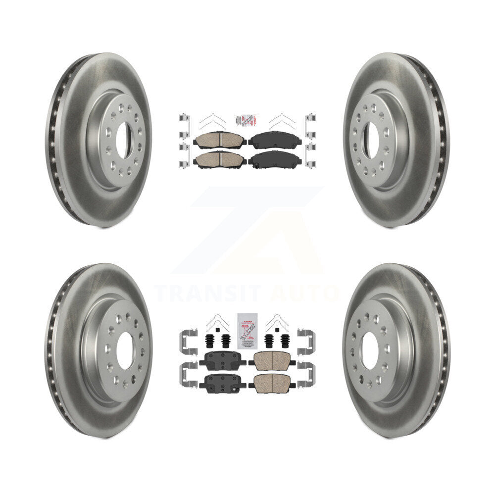 Disc Rotors and Ceramic Brake Pads Kit-KGA-101614 - Kit.bestparts.ca