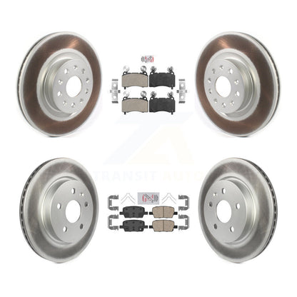 Disc Rotors and Semi-Metallic (Front) & Ceramic (Rear) Brake Pads Kit-KGA-101617 - Kit.bestparts.ca