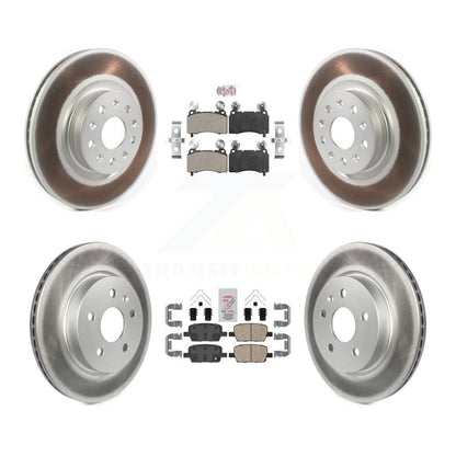 Disc Rotors and Semi-Metallic (Front) & Ceramic (Rear) Brake Pads Kit-KGA-101618 - Kit.bestparts.ca