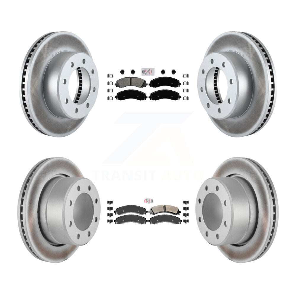 Disc Rotors and Semi-Metallic Brake Pads Kit-KGA-101623 - Kit.bestparts.ca
