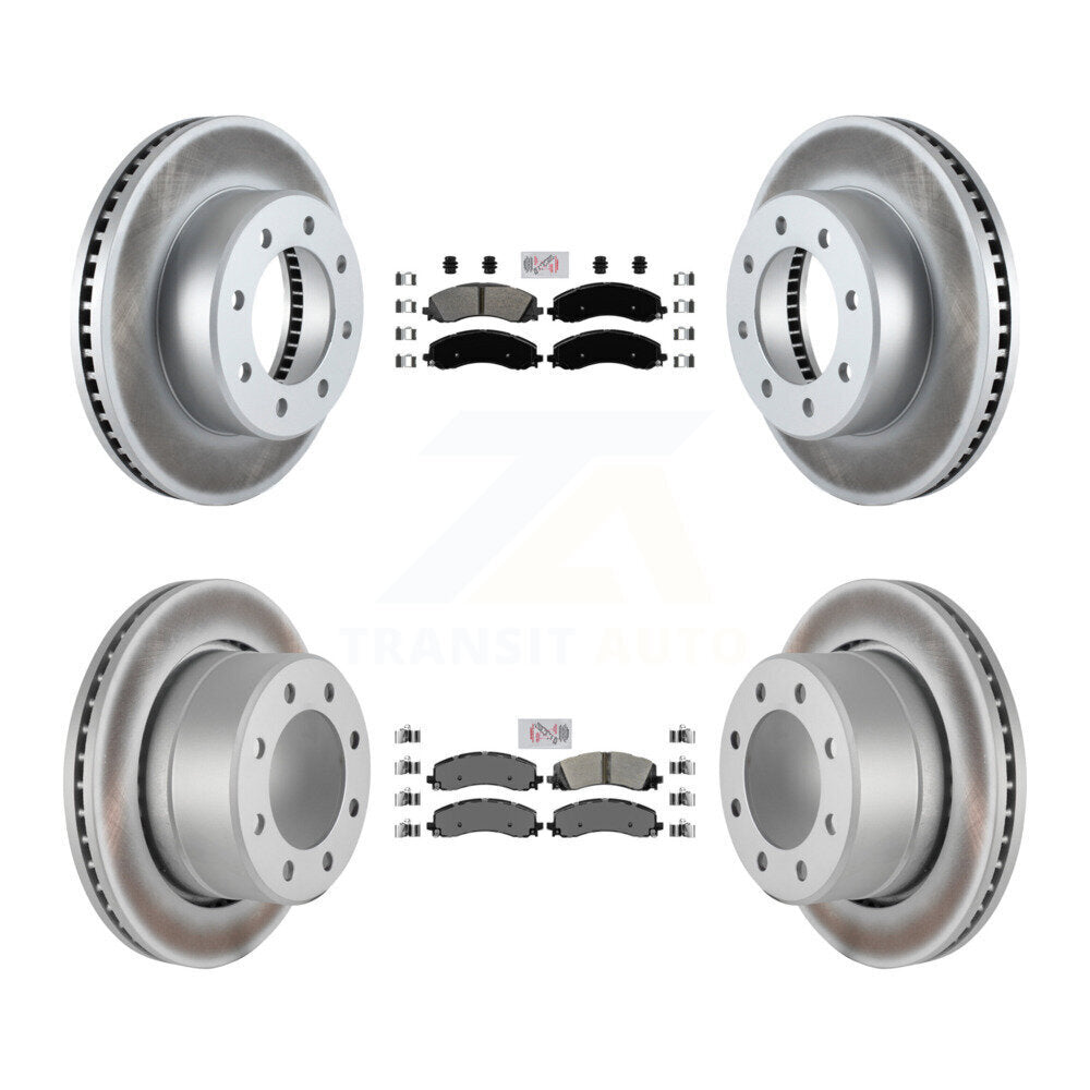 Disc Rotors and Semi-Metallic Brake Pads Kit-KGA-101627 - Kit.bestparts.ca