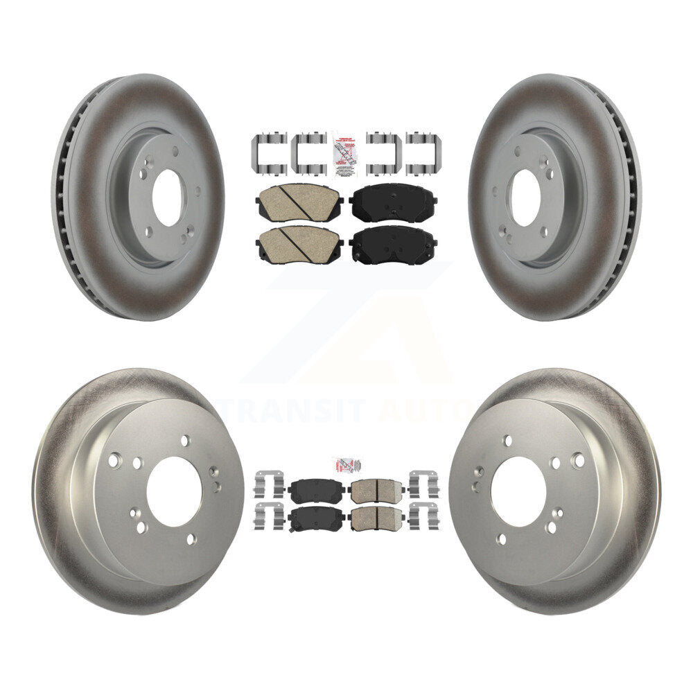 Disc Rotors and Ceramic Brake Pads Kit-KGA-101632 - Kit.bestparts.ca