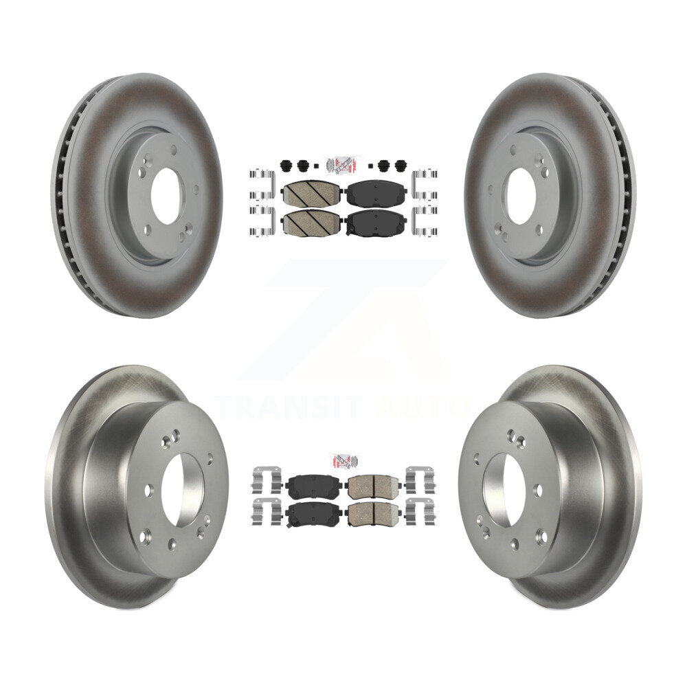 Disc Rotors and Ceramic Brake Pads Kit-KGA-101635 - Kit.bestparts.ca