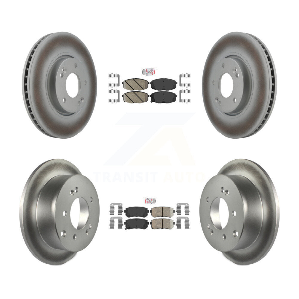 Disc Rotors and Ceramic Brake Pads Kit-KGA-101636 - Kit.bestparts.ca