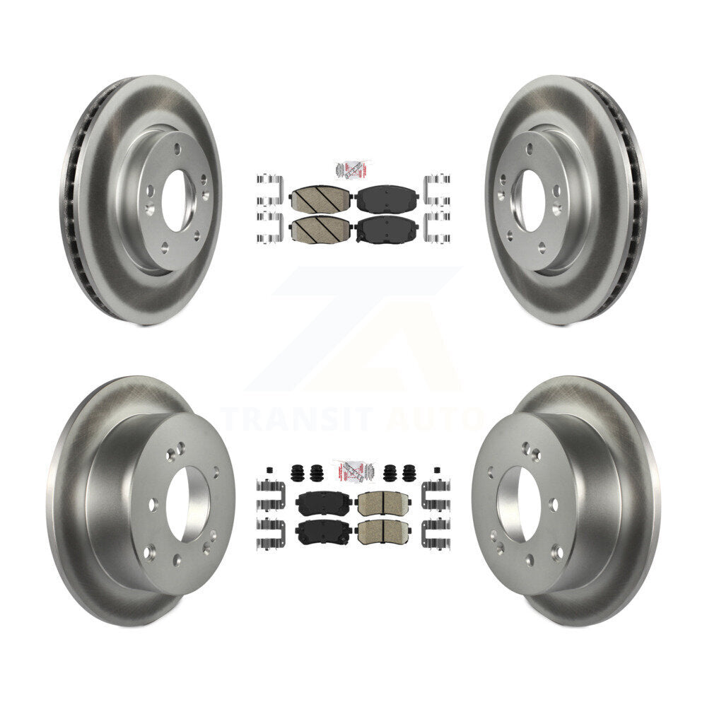 Disc Rotors and Ceramic Brake Pads Kit-KGA-101642 - Kit.bestparts.ca