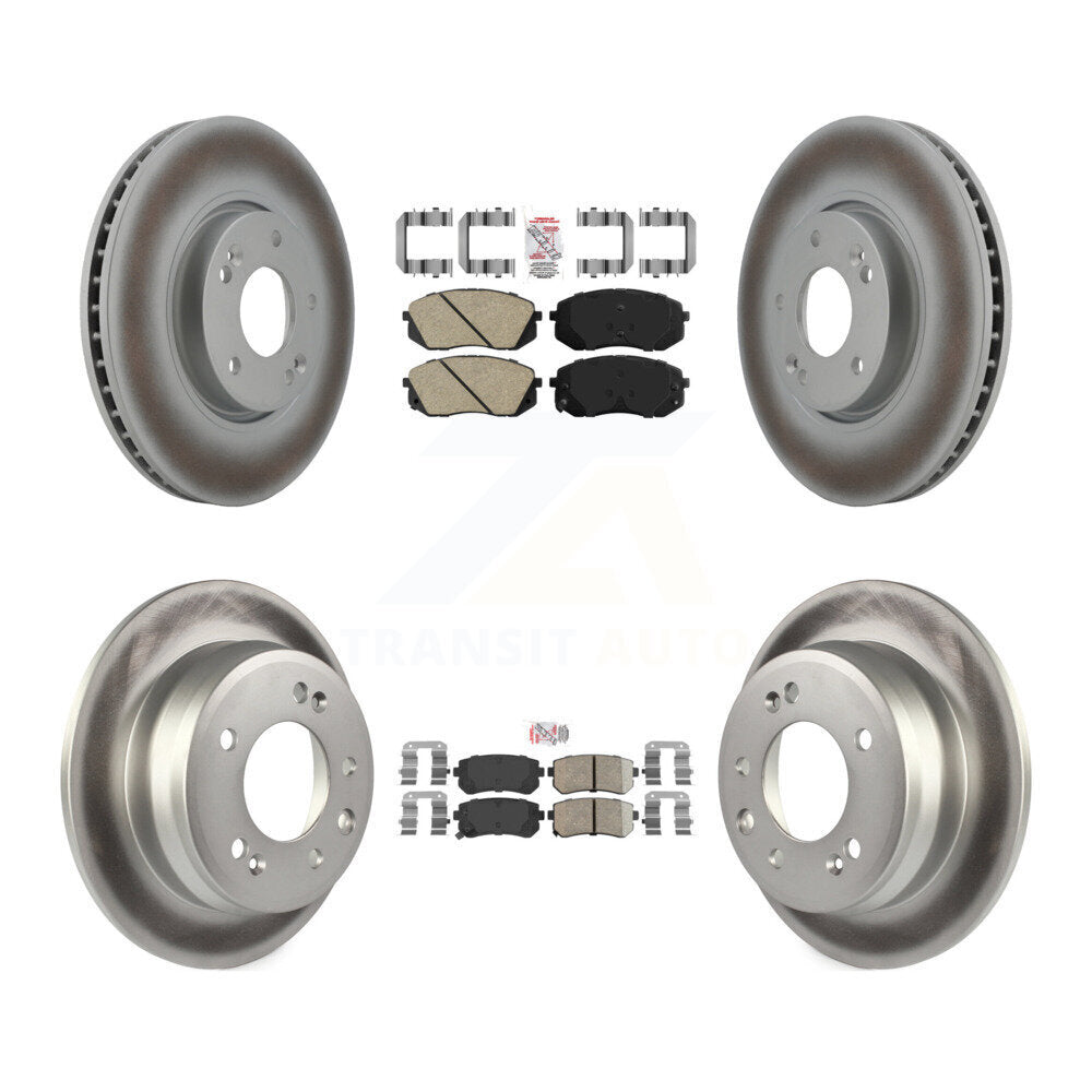 Disc Rotors and Ceramic Brake Pads Kit-KGA-101643 - Kit.bestparts.ca Kit.bestparts.ca