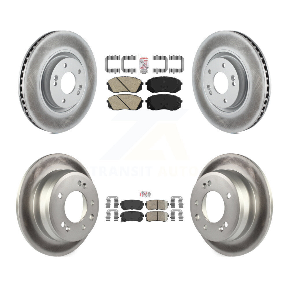 disc rotors and ceramic brake pads-kga-101645 - Kit.bestparts.ca