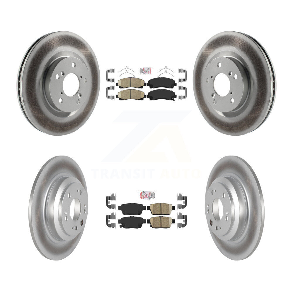 Disc Rotors and Ceramic Brake Pads Kit-KGA-101655 - Kit.bestparts.ca