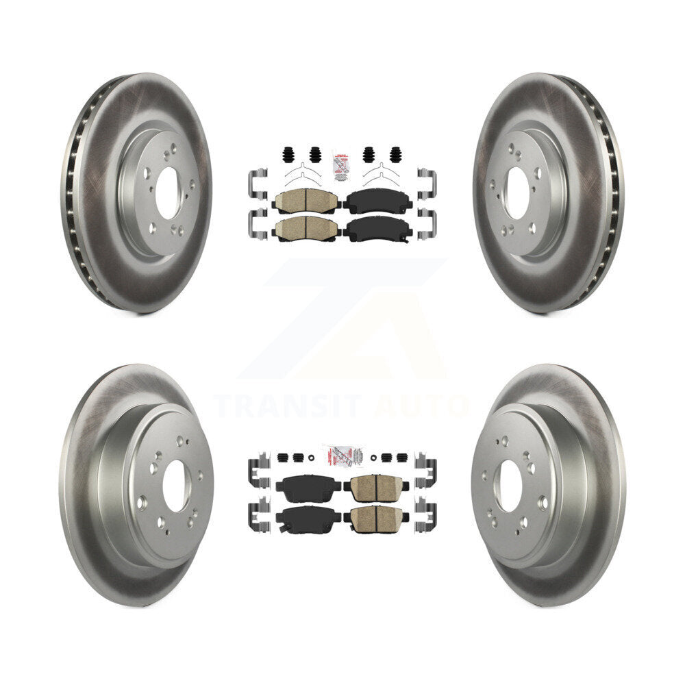 disc rotors and ceramic brake pads-kga-101660 - Kit.bestparts.ca