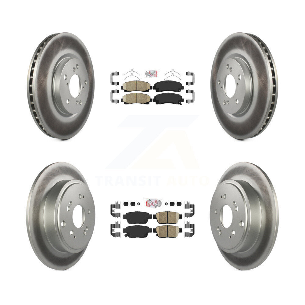 disc rotors and ceramic brake pads-kga-101661 - Kit.bestparts.ca