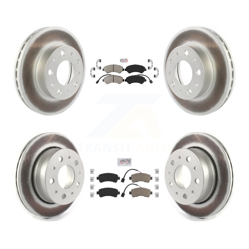 disc rotors and semi metallic brake pads-kga-101663 - Kit.bestparts.ca