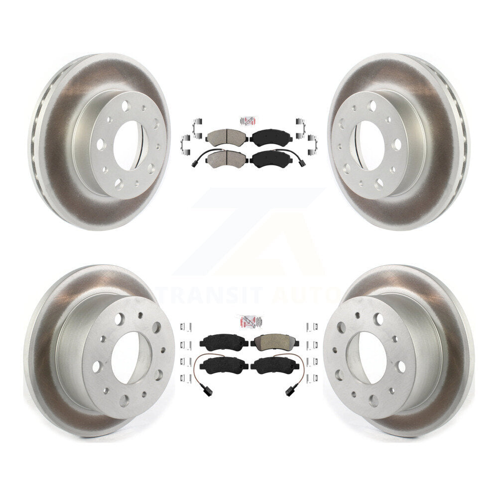 Disc Rotors and Semi-Metallic Brake Pads Kit-KGA-101669 - Kit.bestparts.ca