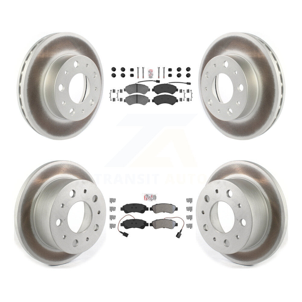 Disc Rotors and Semi-Metallic Brake Pads Kit-KGA-101672 - Kit.bestparts.ca