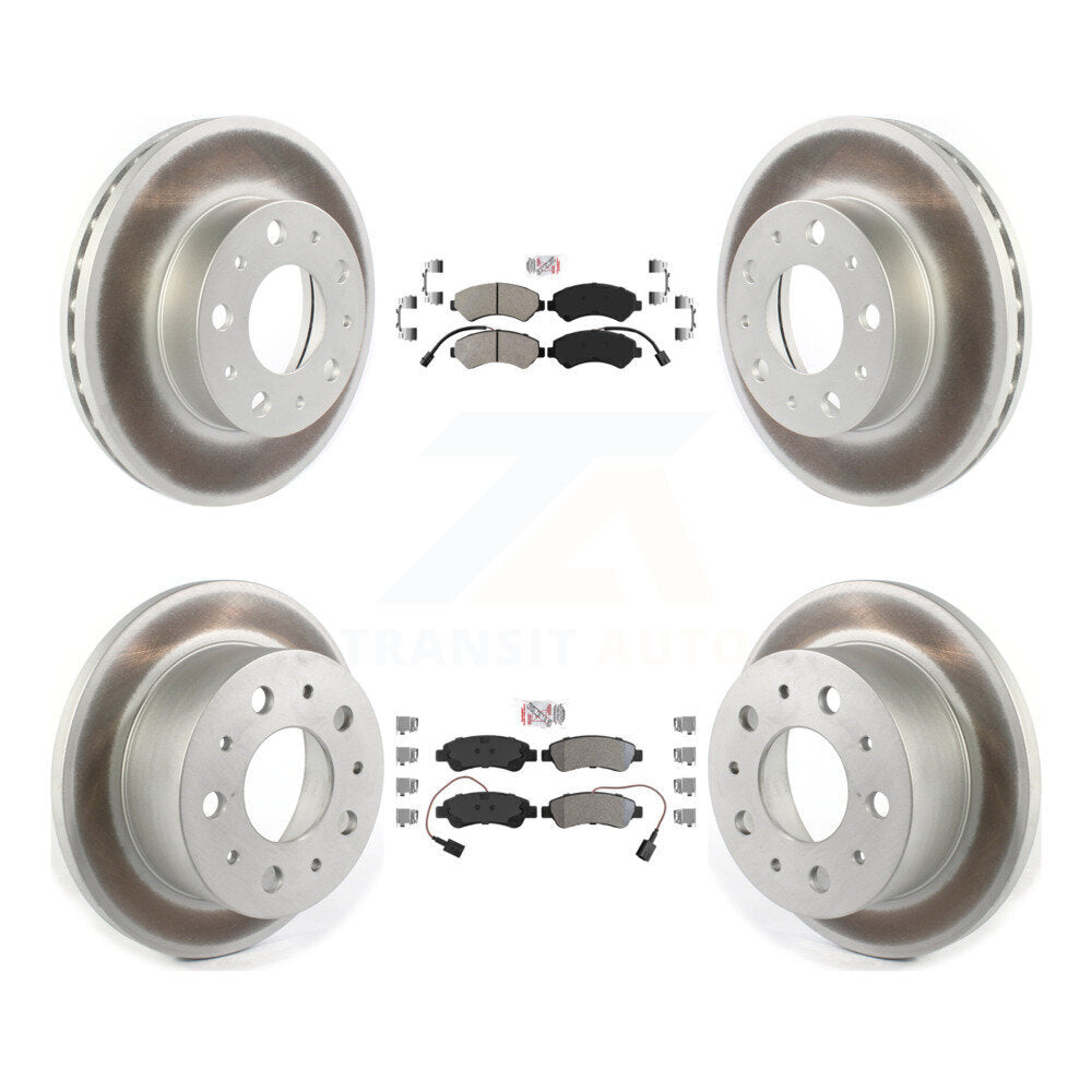 Disc Rotors and Semi-Metallic Brake Pads Kit-KGA-101673 - Kit.bestparts.ca