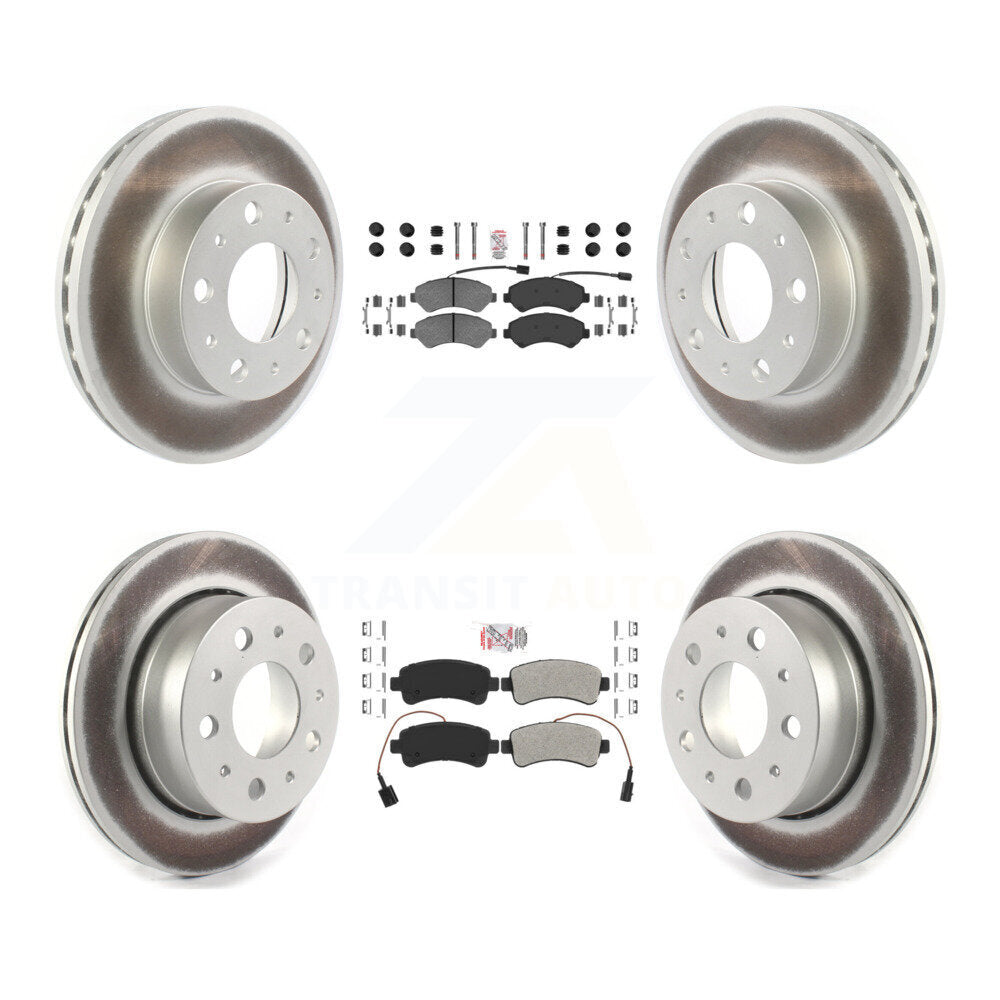 Disc Rotors and Semi-Metallic Brake Pads Kit-KGA-101674 - Kit.bestparts.ca