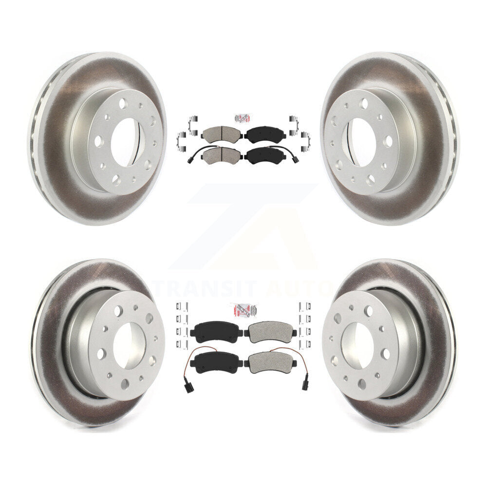 Disc Rotors and Semi-Metallic Brake Pads Kit-KGA-101675 - Kit.bestparts.ca