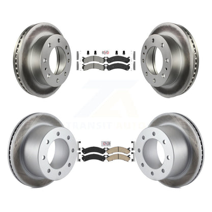 Disc Rotors and Semi-Metallic (Front) & Ceramic (Rear) Brake Pads Kit-KGA-101684 - Kit.bestparts.ca