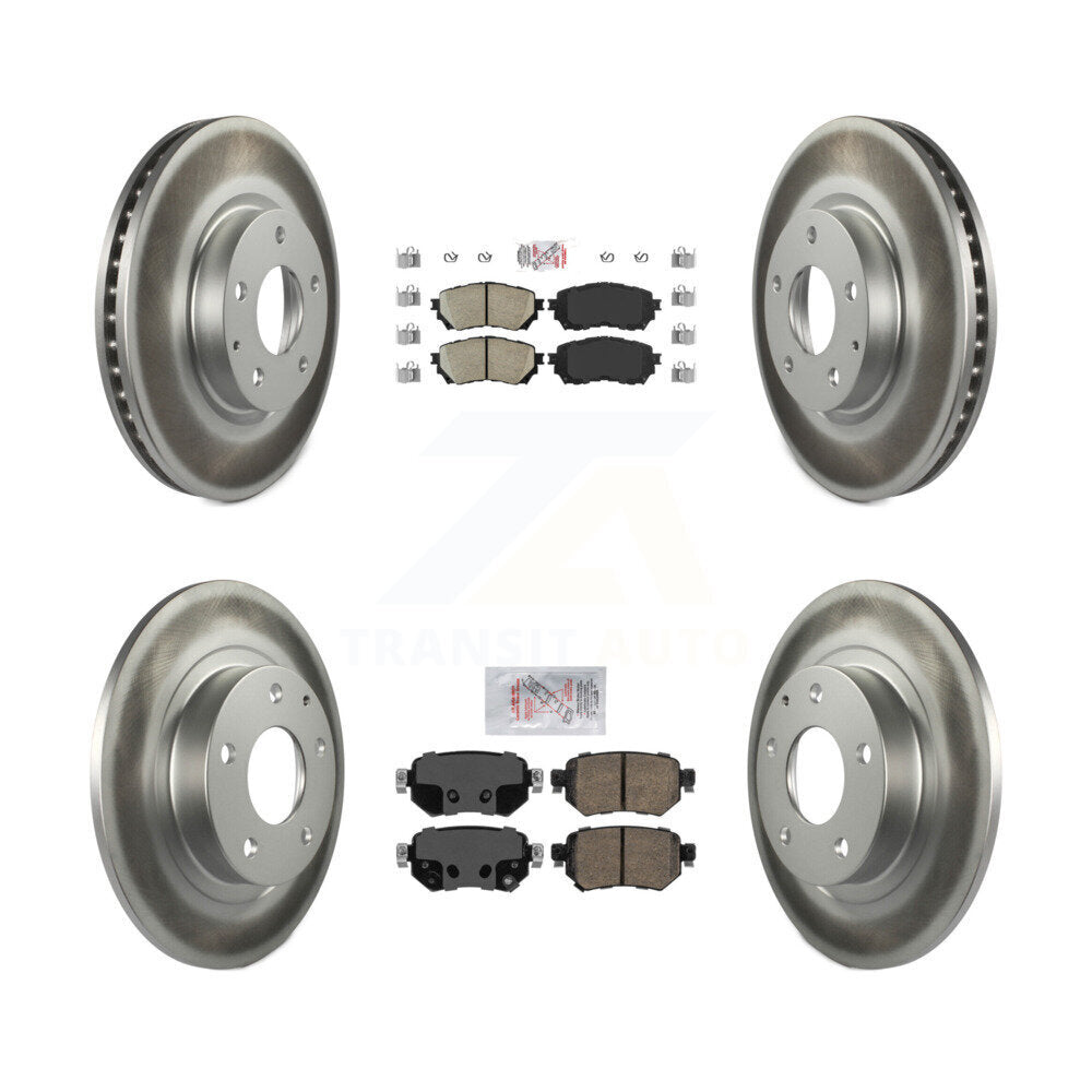 disc rotors and ceramic brake pads-kga-101686 - Kit.bestparts.ca