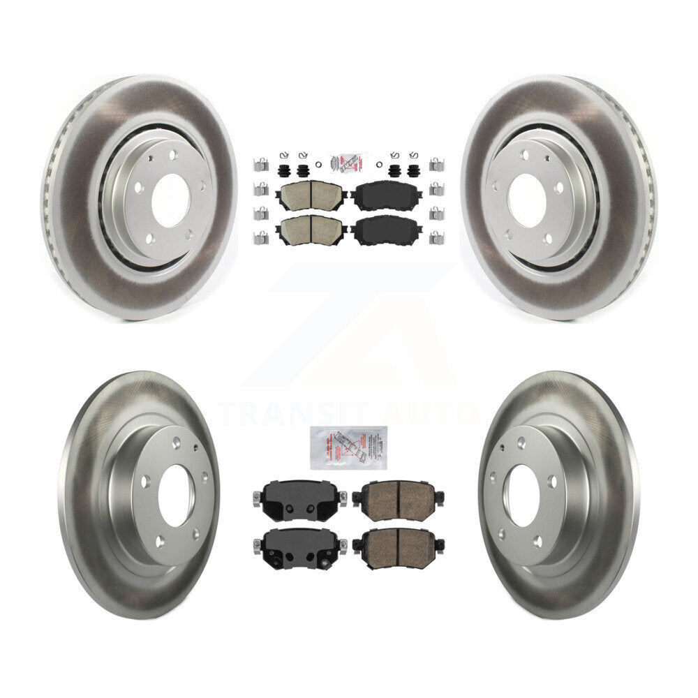 Disc Rotors and Ceramic Brake Pads Kit-KGA-101689 - Kit.bestparts.ca Kit.bestparts.ca