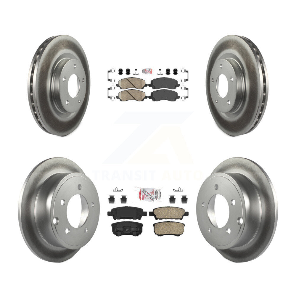 Disc Rotors and Ceramic Brake Pads Kit-KGA-101695 - Kit.bestparts.ca