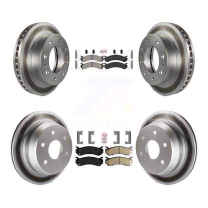 Disc Rotors and Semi-Metallic (Front) & Ceramic (Rear) Brake Pads Kit-KGA-101729 - Kit.bestparts.ca