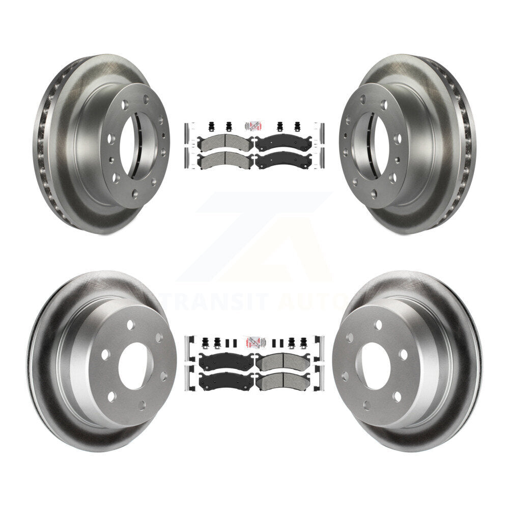 Disc Rotors and Semi-Metallic Brake Pads Kit-KGA-101731 - Kit.bestparts.ca