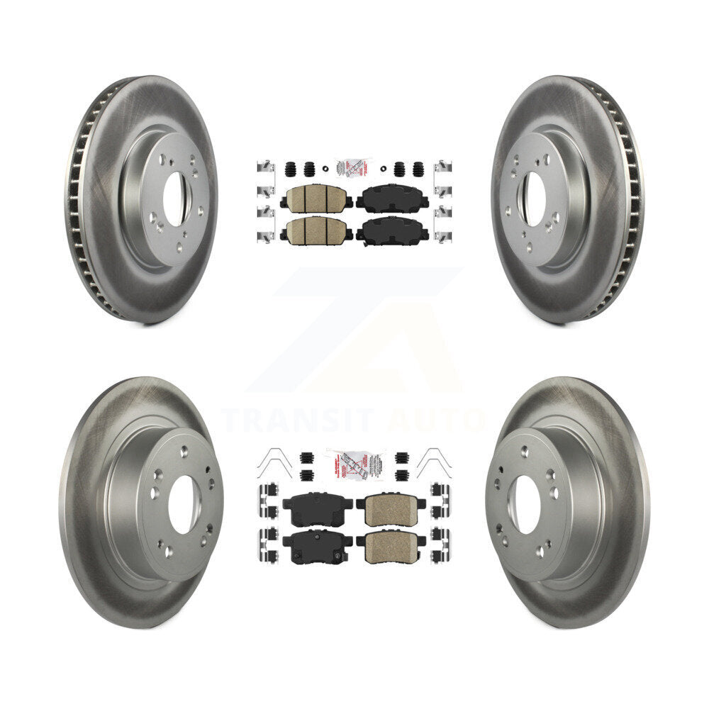 Disc Rotors and Ceramic Brake Pads Kit-KGA-101748 - Kit.bestparts.ca