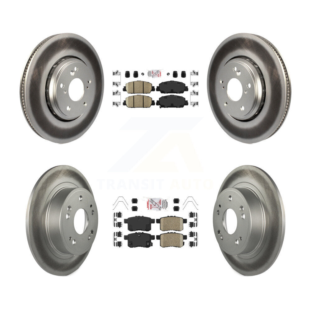 Disc Rotors and Ceramic Brake Pads Kit-KGA-101758 - Kit.bestparts.ca
