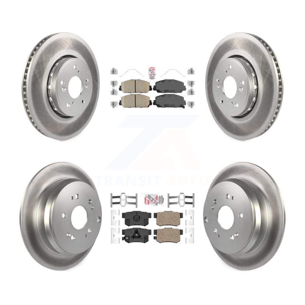 Coated Disc Rotors and Ceramic Brake Pads Kit-KGA-101779 - Kit.bestparts.ca Kit.bestparts.ca