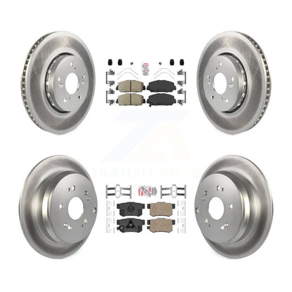 Coated Disc Rotors and Ceramic Brake Pads Kit-KGA-101780 - Kit.bestparts.ca