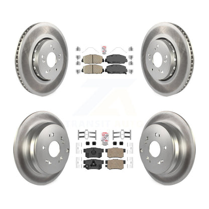 Coated Disc Rotors and Ceramic Brake Pads Kit-KGA-101781 - Kit.bestparts.ca