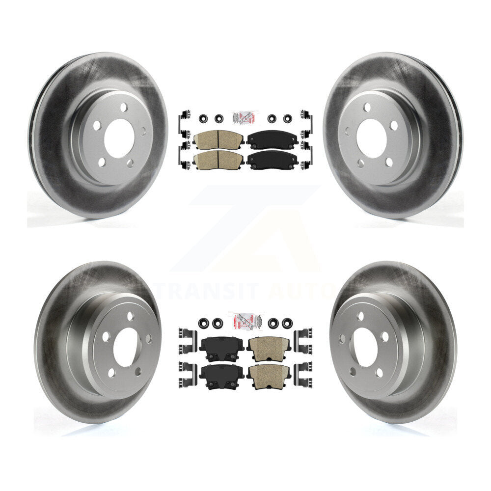 disc rotors and ceramic brake pads-kga-101800 - Kit.bestparts.ca