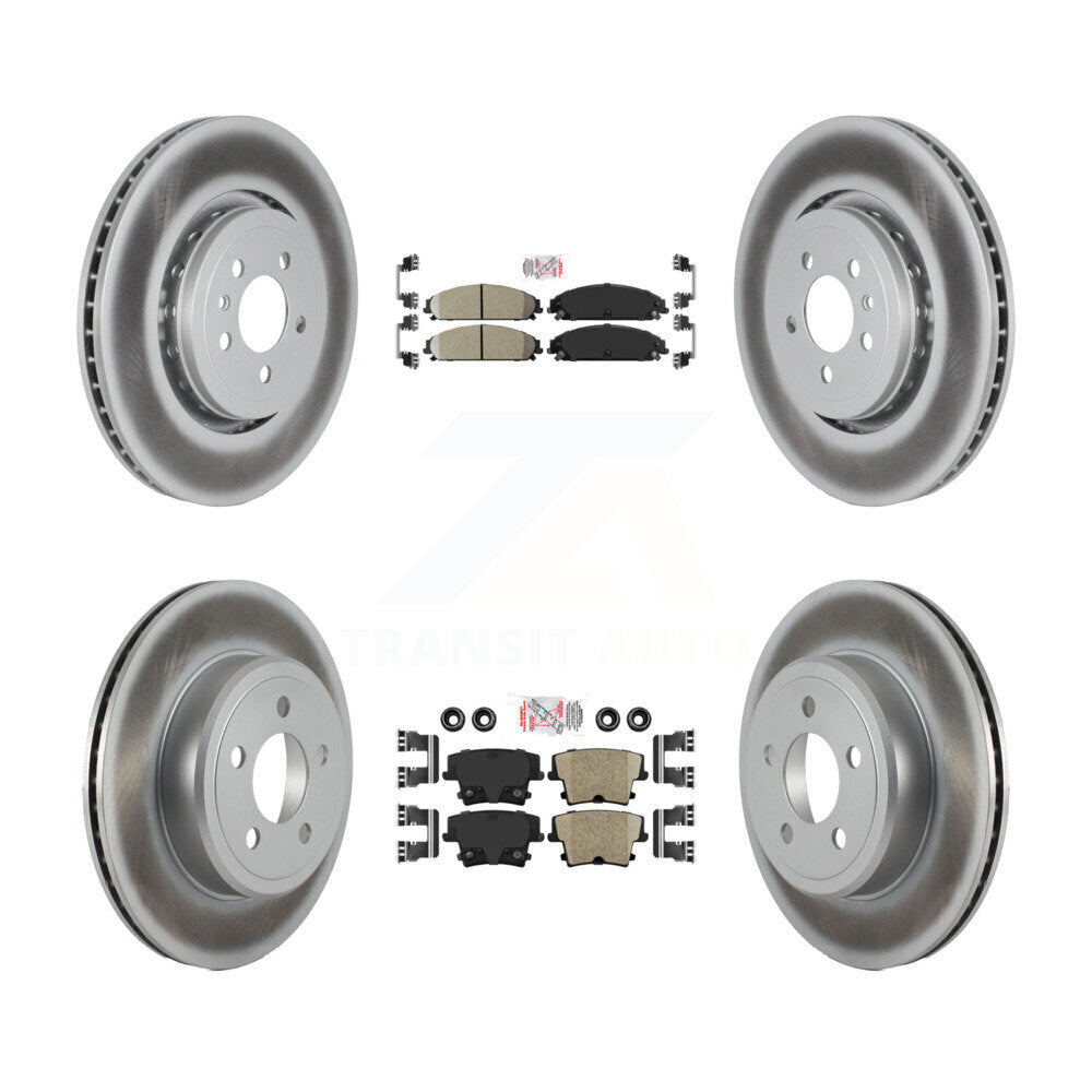 coated disc rotors and ceramic brake pads-kga-101802 - Kit.bestparts.ca